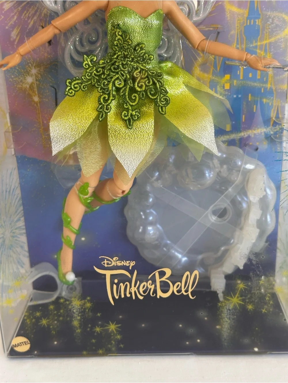 Disney 100 Tinker Bell Collector Doll Mattel Fairycore Y2K Disney